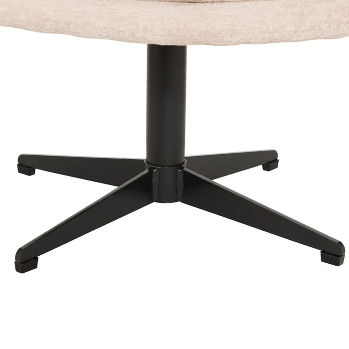 Repose-pieds Stelan argile