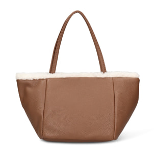 Borsa a mano da donna - Modello Zelia Prime - Pelle vegana PU - 19.0 x 16.0 x 16.0 cm