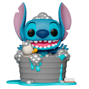 Lilo & Stitch Pop! Deluxe Figure Vinile Stitch In Bathtub 9 Cm Excusive Funko