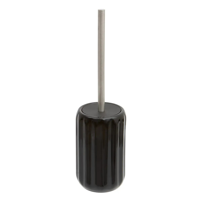 Brosse WC Colorama en céramique H.40cm noir