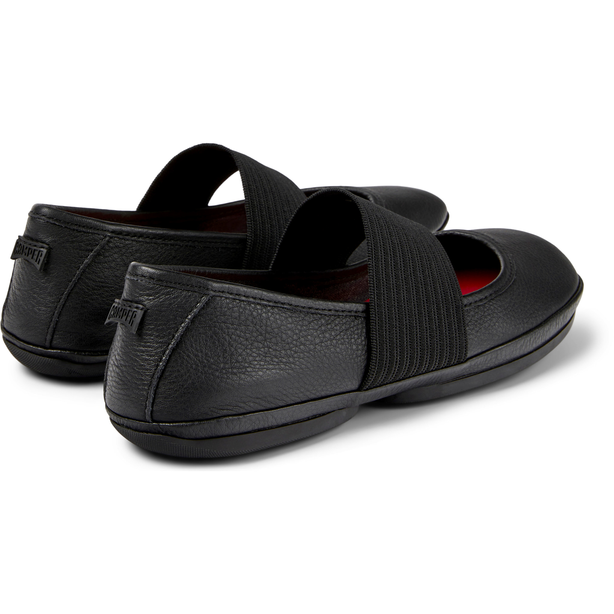 Ballerine - CAMPER Right Nina - Nero - Pelle liscia