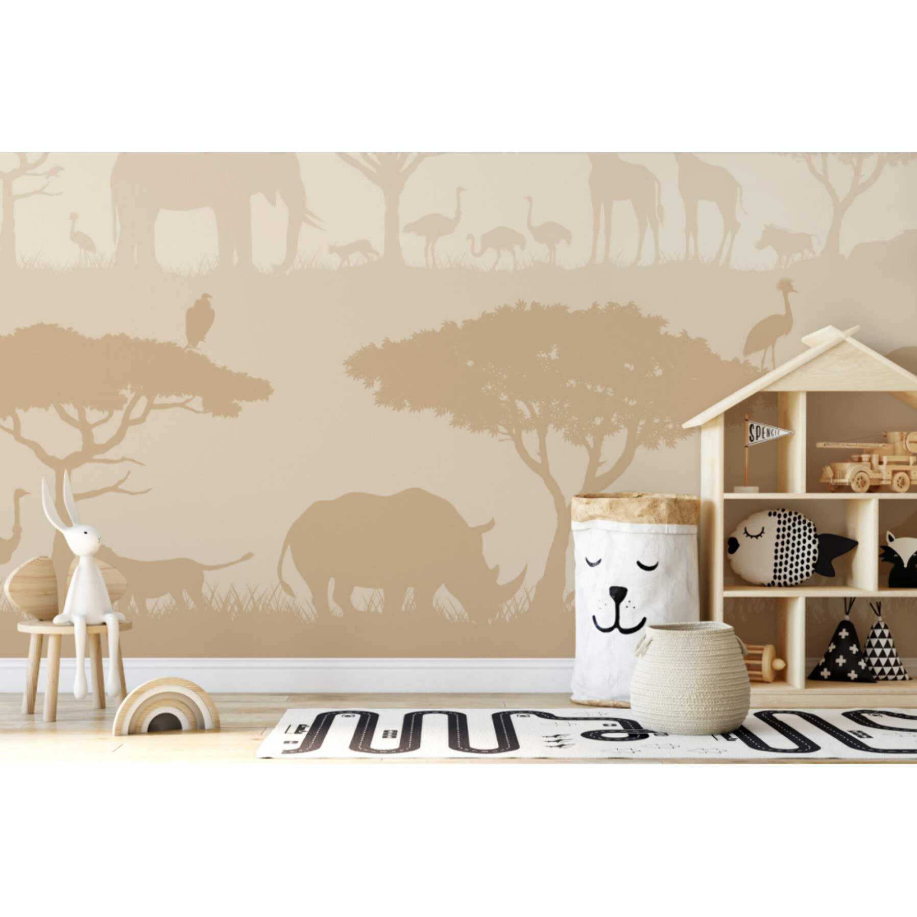 Papier peint panoramique Savane
