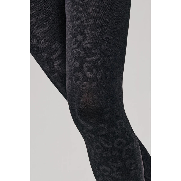 Collant termico leopardato 140 denari