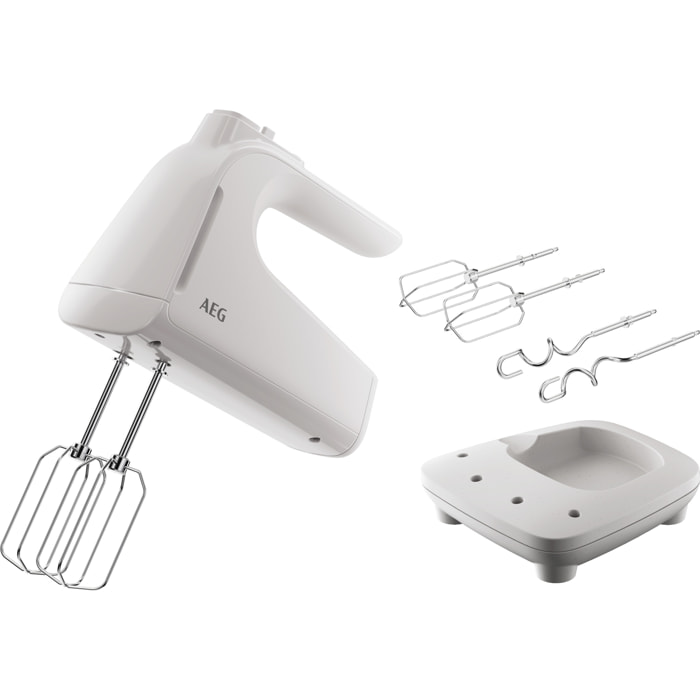 AEG Batidora de varillas de 500 W  y 5 velocidades AHM4W