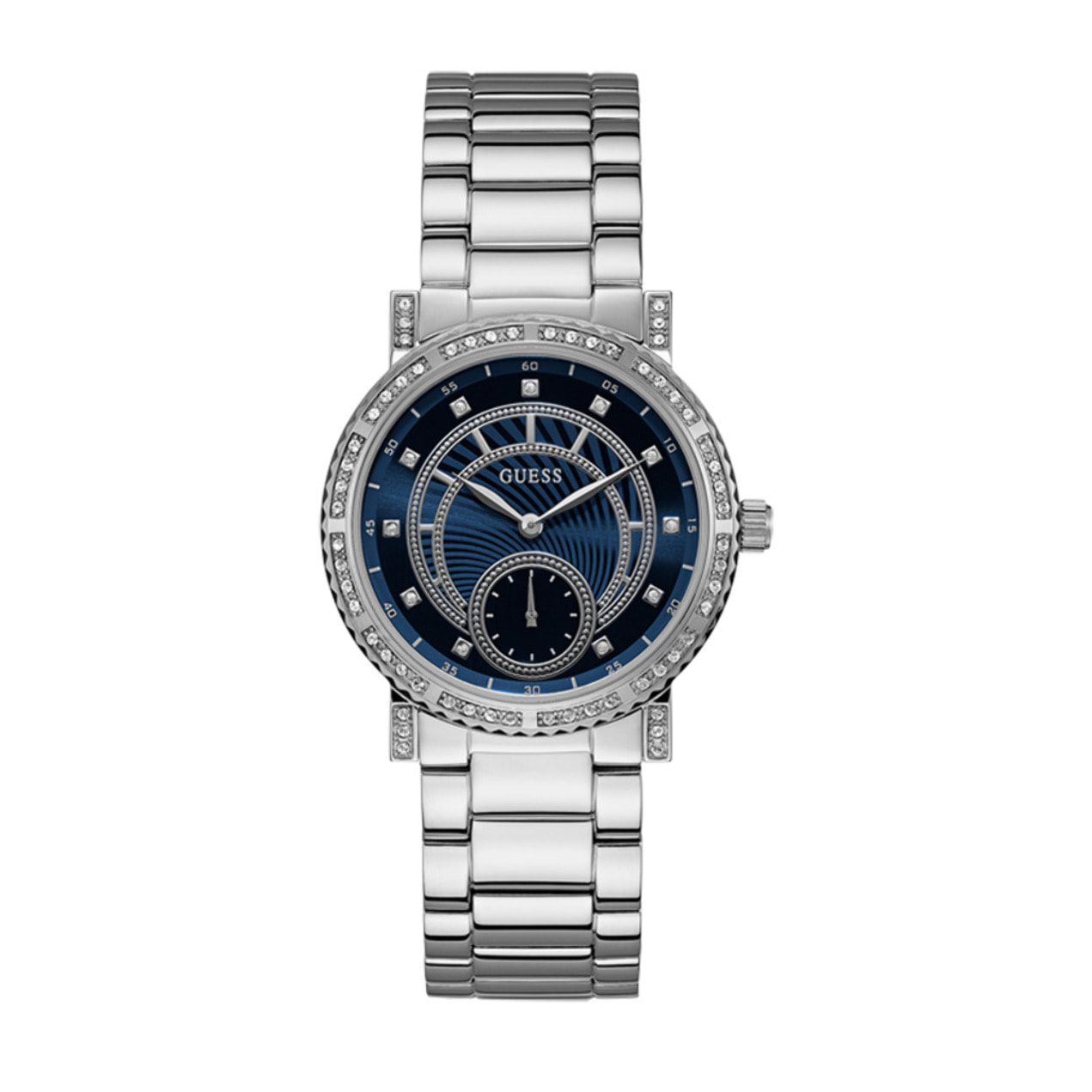 Reloj Guess W1006L1 Hombre Analogico Cuarzo con Correa de Acero