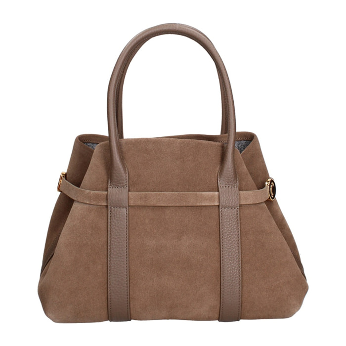 Borsa a mano da donna Made in Italy - Modello Lumina Lux - 100% pelle - 28.0 x 20.0 x 13.0 cm