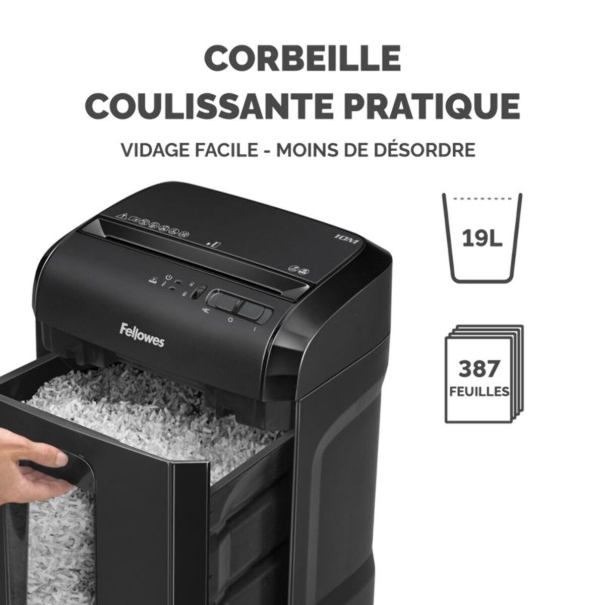Destructeur FELLOWES 10M