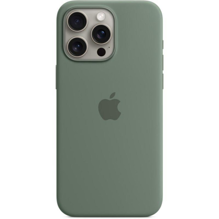 Coque APPLE Iphone 15 Pro Max MagSafe silic Cyprès
