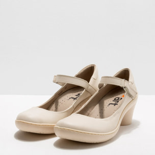 Zapatos con tacón 1440 NAPPA CREAM/ ALFAMA color Cream