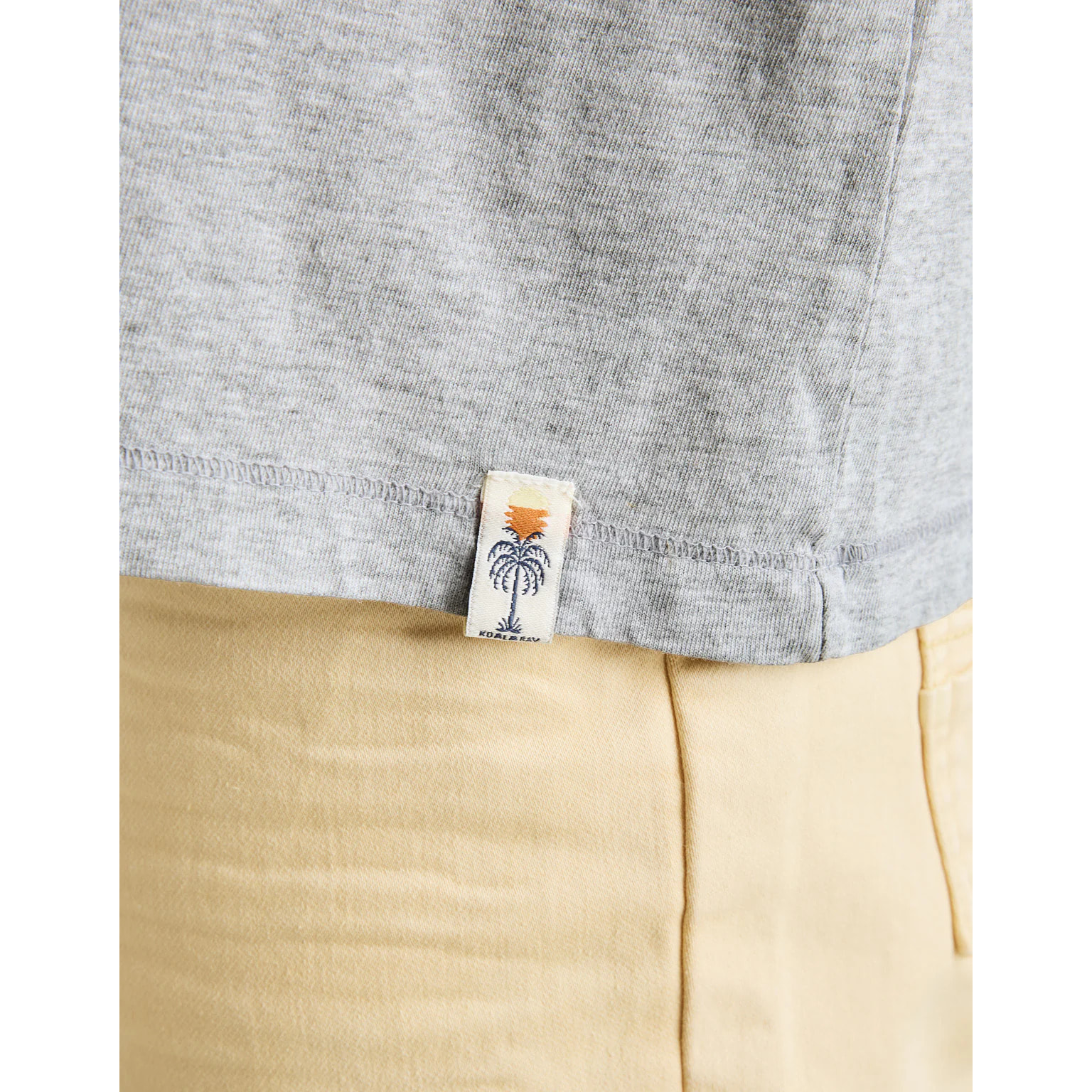 Camiseta Manga Corta Gris - Sundaise