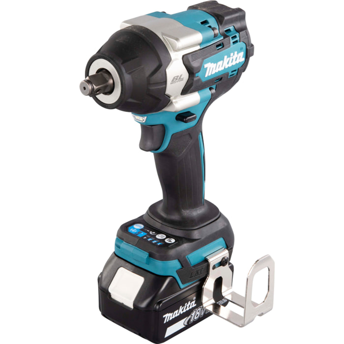 Boulonneuse à chocs 18 V LXT 700 Nm - MAKITA - avec 2 batteries 5.0Ah - chargeur - MAKPAC - DTW700RT