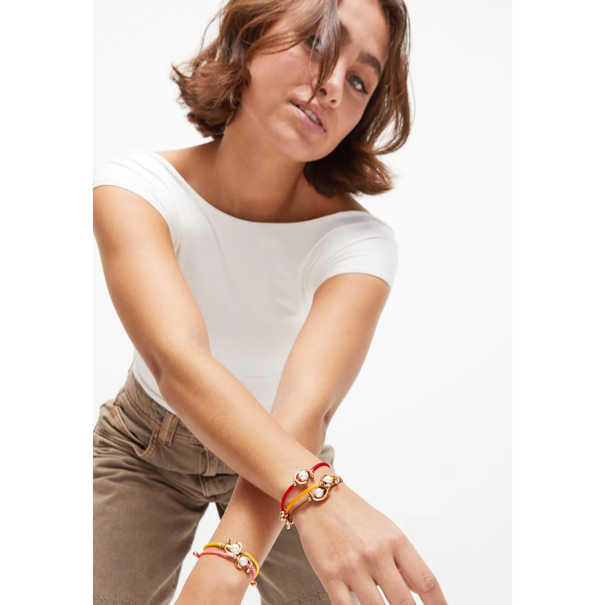 Pulsera SER DIFERENTE ROJO M