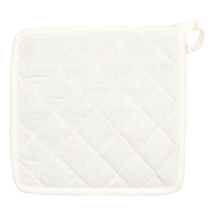 Gant et manique Fruity imprimé citron