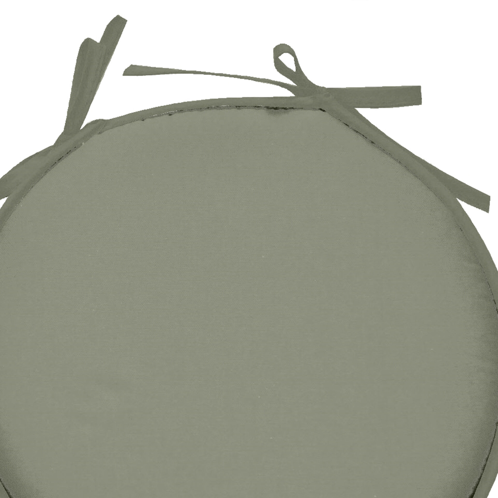 Galette de chaise ronde unie aux multiples couleurs - Vert