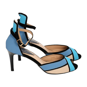 Decolletè con cinturino alla caviglia - tacco 8,5 cm