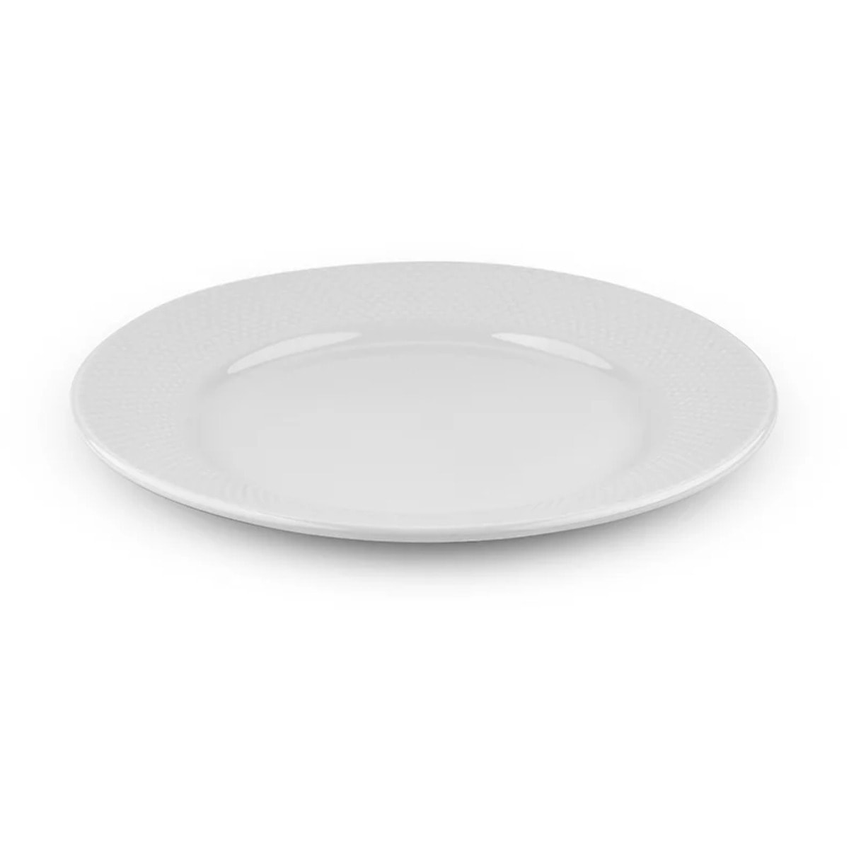 Lot de 6 assiettes plates en porcelaine