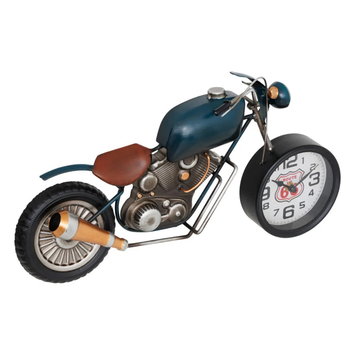 Horloge Neils vert 43,5x23cm