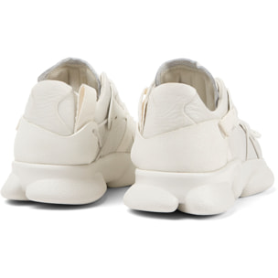 Sneakers - CAMPER Karst - Bianco - Pelle liscia / Gomma