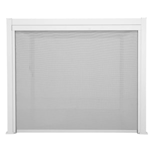 Store pour pergola bioclimatique EVORA Gris clair