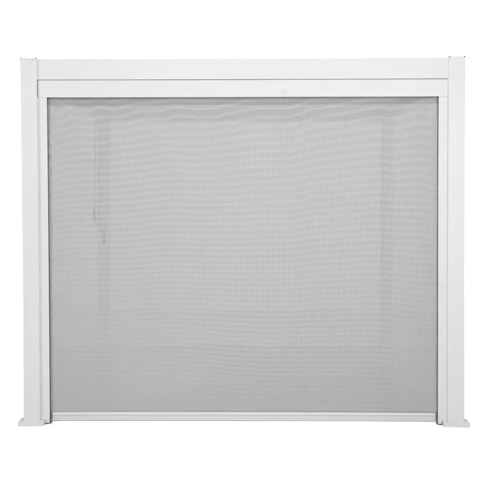 Store pour pergola bioclimatique EVORA Gris clair