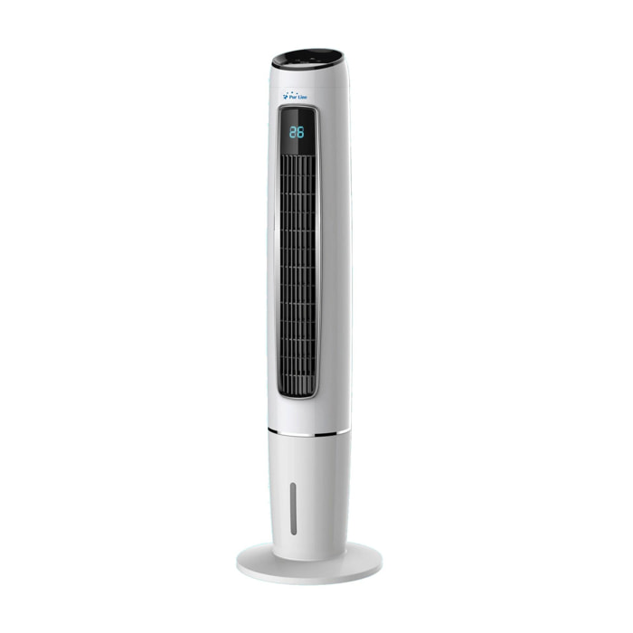 Climatizador evaporativo de muy bajo consumo en forma de torre RAFY 75 PURLINE