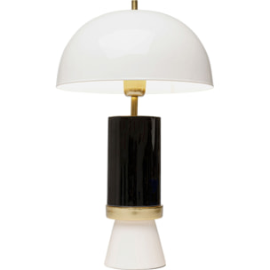Lampe Josy blanche et noire Kare Design