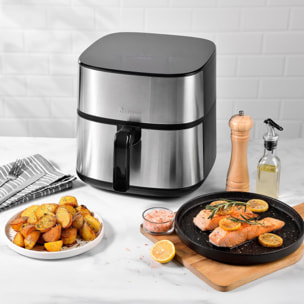 MasterPRO SURROUND 800 Freidora de Aire 8L 2000W / Sistema Calentamiento Dual / Pantalla táctil LED / 11 Programas de Cocción