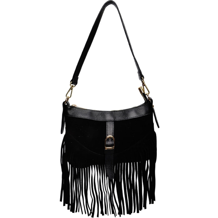 Borsa a tracolla Anna Luchini Nero