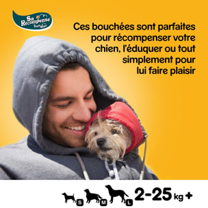 PEDIGREE Sa Récompense Friandises saveurs boeuf et volaille pour chien 155g