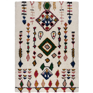 Tapis berbere 100% laine FES Multicolore