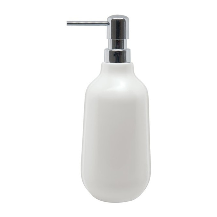 Distributeur de savon Céramique SENSE Blanc shinny Elements by Spirella