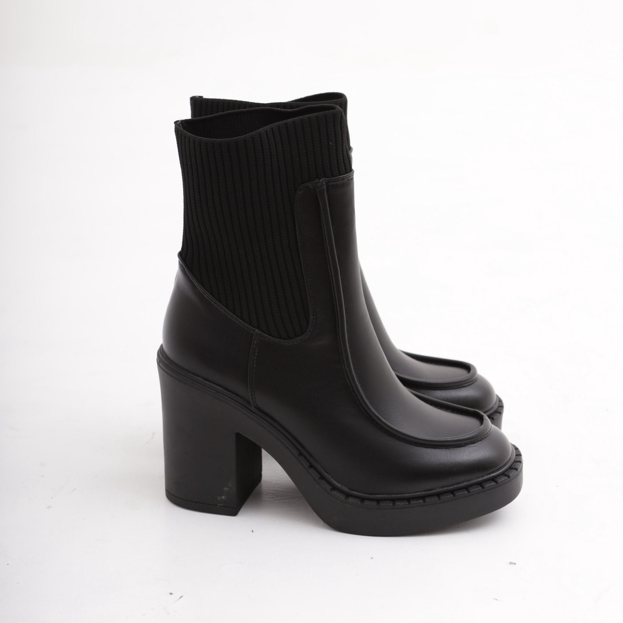 STIVALETTO INGEGNERE TACCO NERO