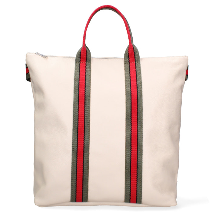 Borsa a mano da donna - Modello Varese - Vera pelle - 43.0 x 38.0 x 12.0 cm