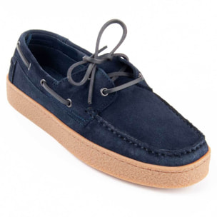 Náutico De Piel - Azul