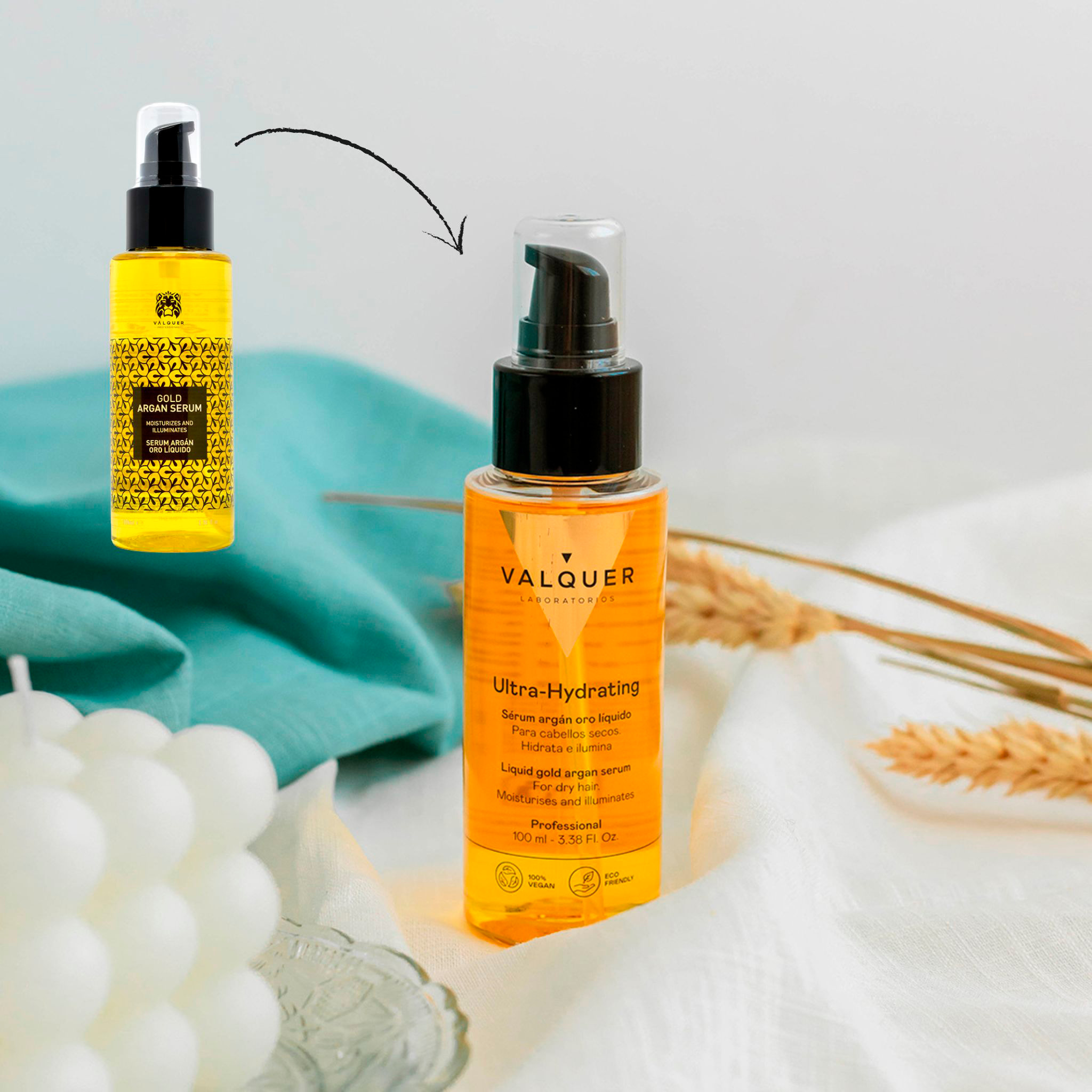 Valquer Serum capilar oro líquido de Argán - 100 ml