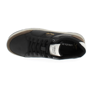 Armata di Mare Scarpe Uomo Sneakers Basse Stringate con Soletta Rimovibile in Memory Foam AMU W24N621 Black