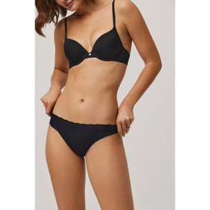 Mini reggiseno laser nero