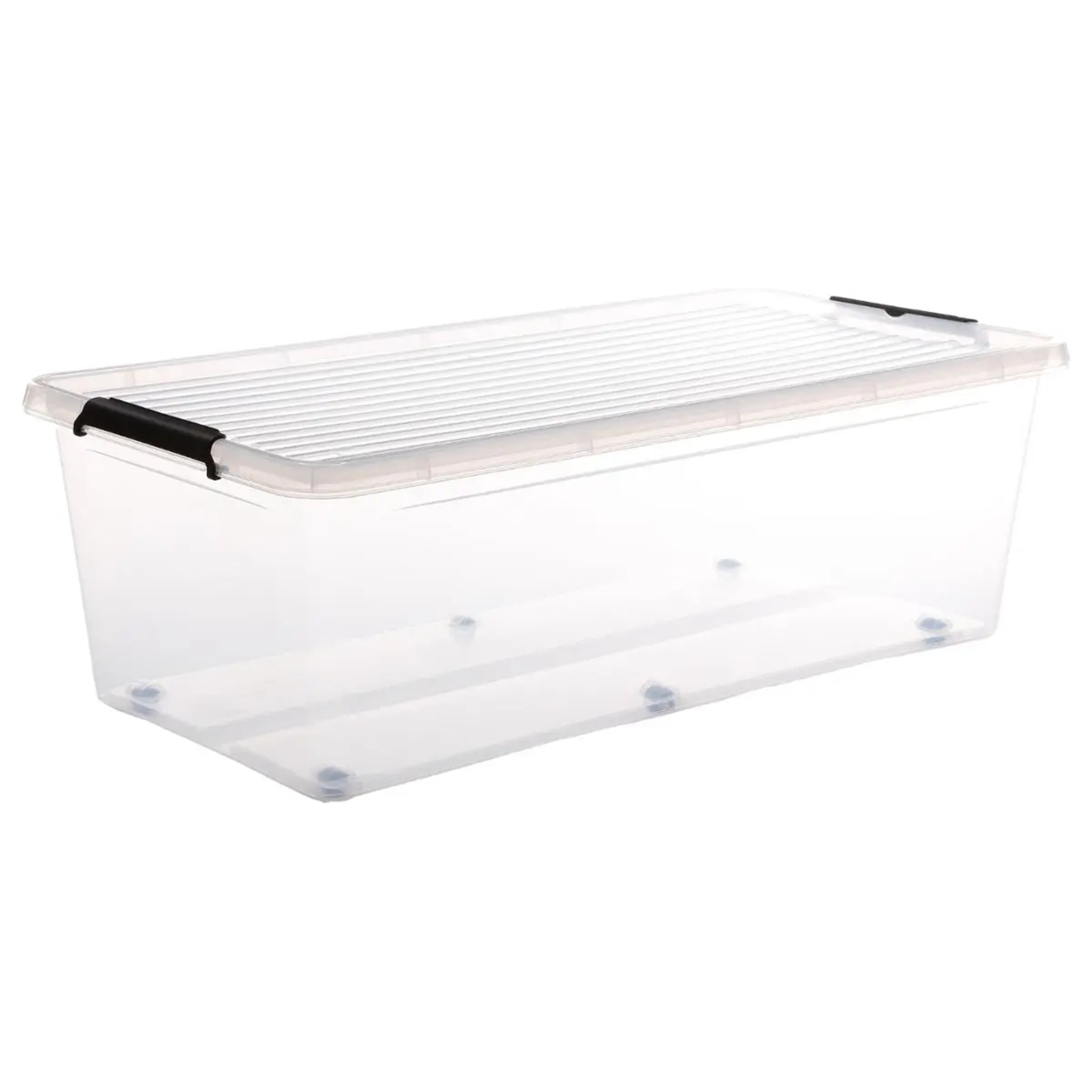 Boîte en plastique transparente 55L Clip N' Box