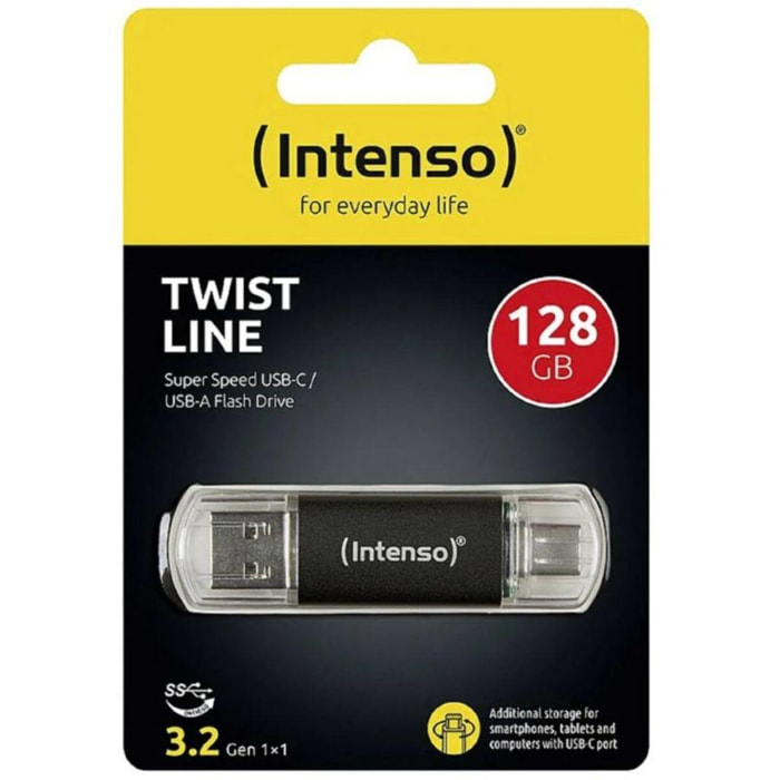 Clé USB INTENSO 128go TWIST LINE Flash drive 3.2