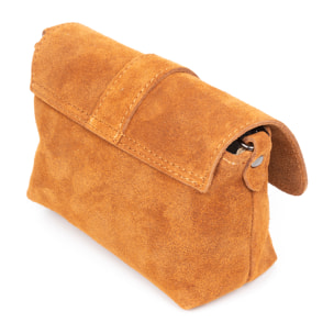 Albertina Bolso bandolera Mujer.Piel auténtica Dollaro.