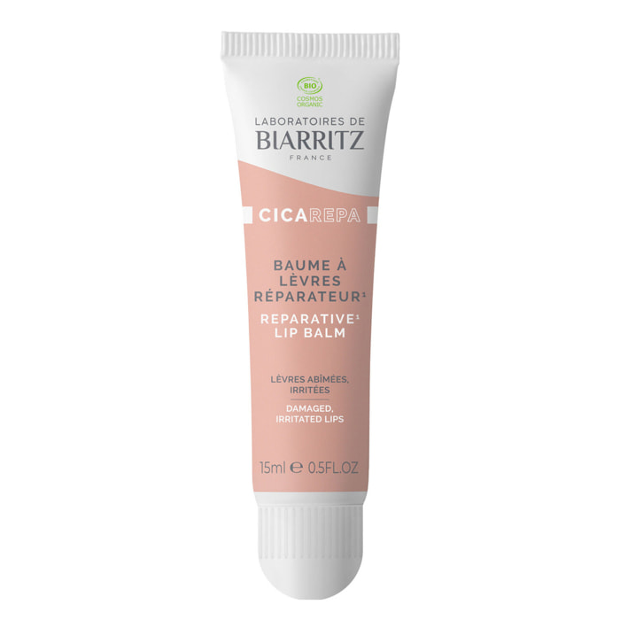 Cicarepa - Baume à Lèvres Réparateur Bio Lèvres Abîmées & Irritées 15ml