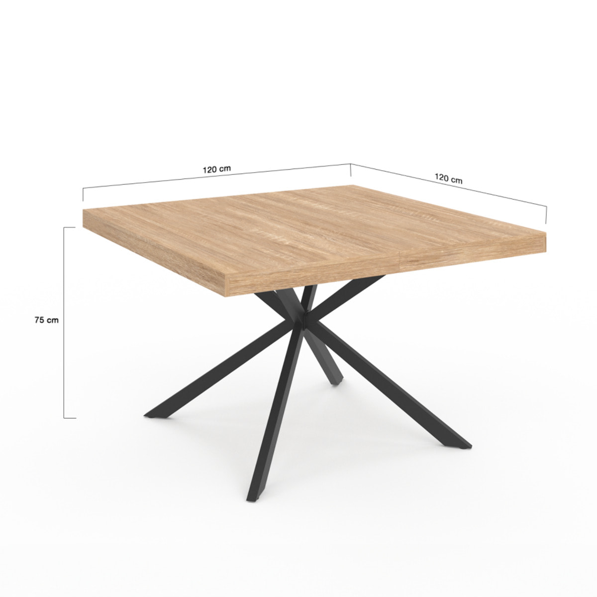 Table repas Spider pieds spider