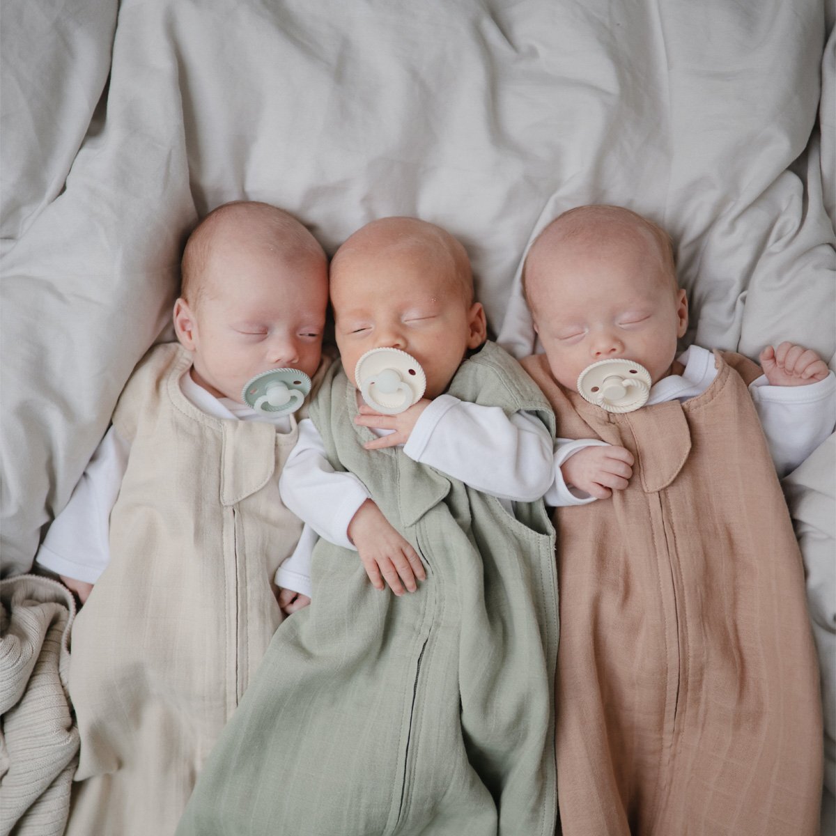 Frigg Pack 2 Chupetes Night Silicona Rope