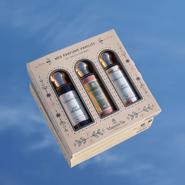 Mes Parfums Vanillés - Coffret Trio Parfums 3 x 30 ml