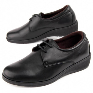 Oxford De Cuña - Negro - Altura: 4 Cm
