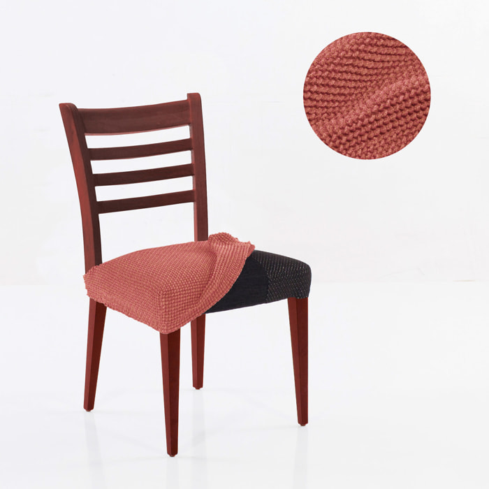 Funda Super Elástica para ASIENTO de SILLA pack2 unidades modelo HELENA