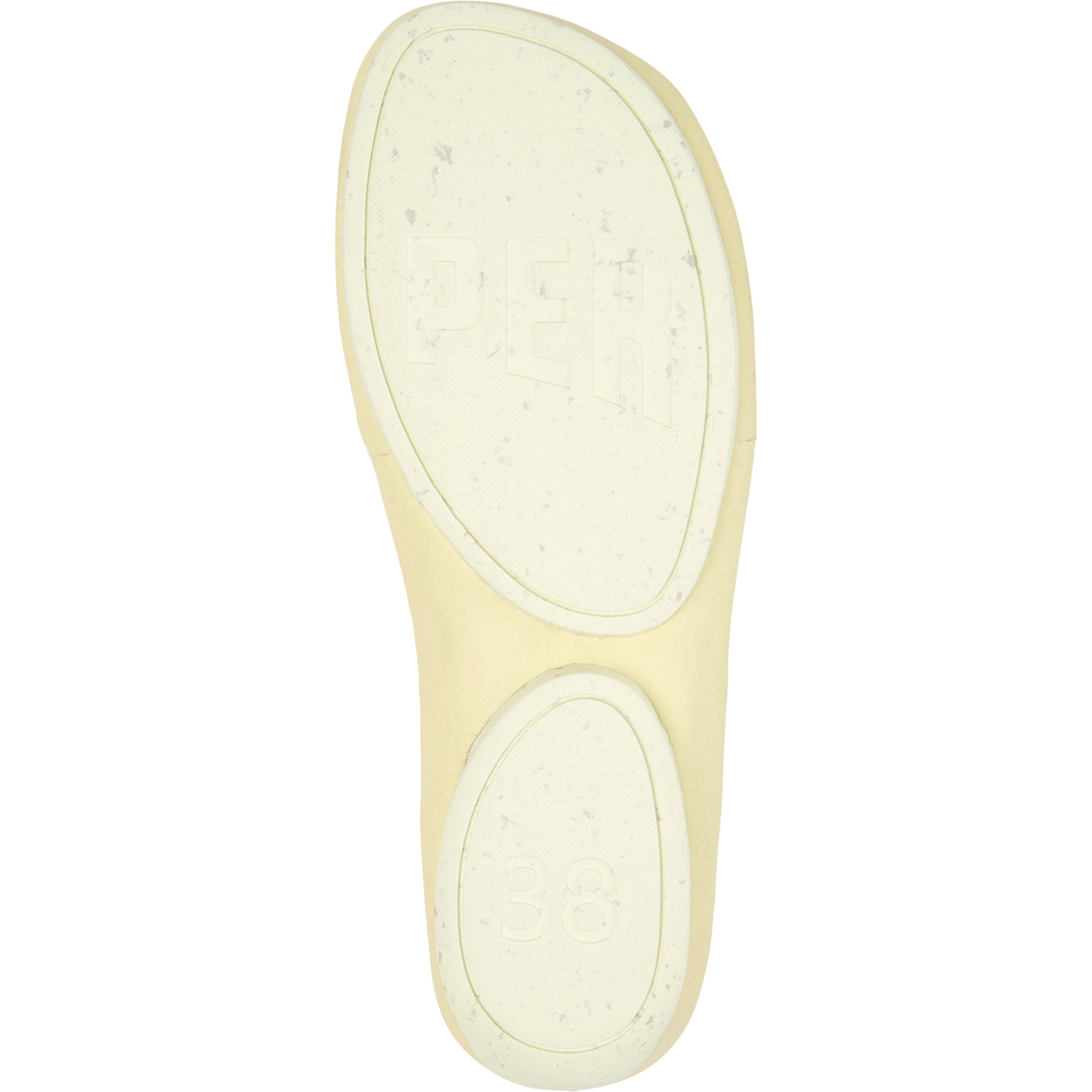 Sandalias - CAMPER Right Isla - Amarillo - Cuero liso