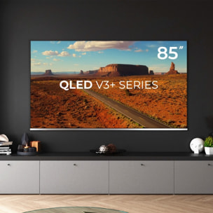 Cecotec Televisor QLED 85" Smart TV V3+ Series VQU30085+ Cecotec.