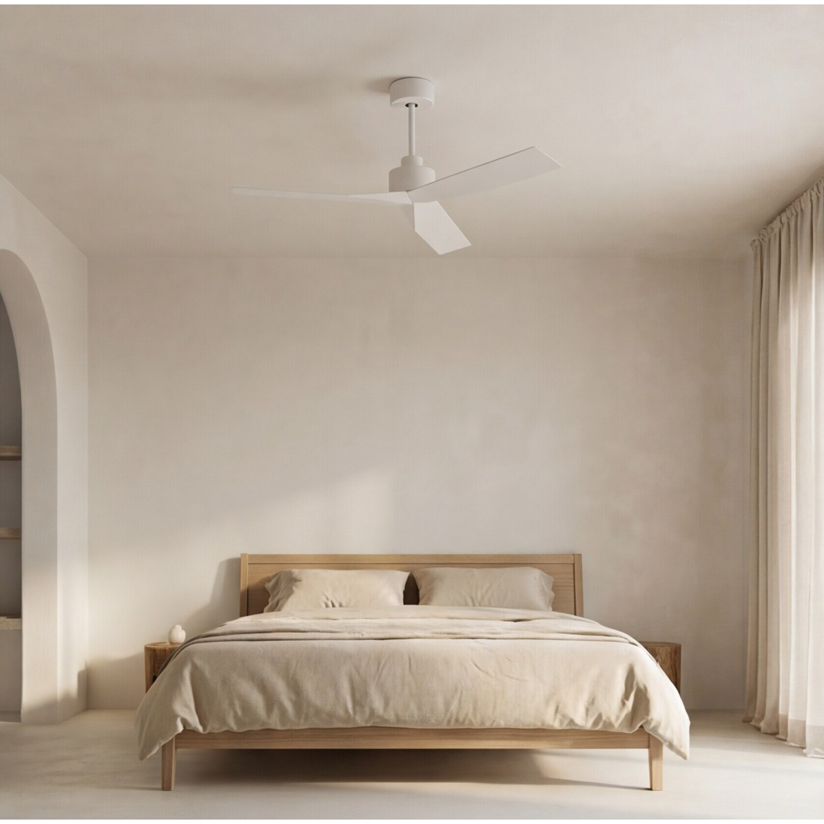 Forlight Ventilador IP20 Lace Blanco Blanco