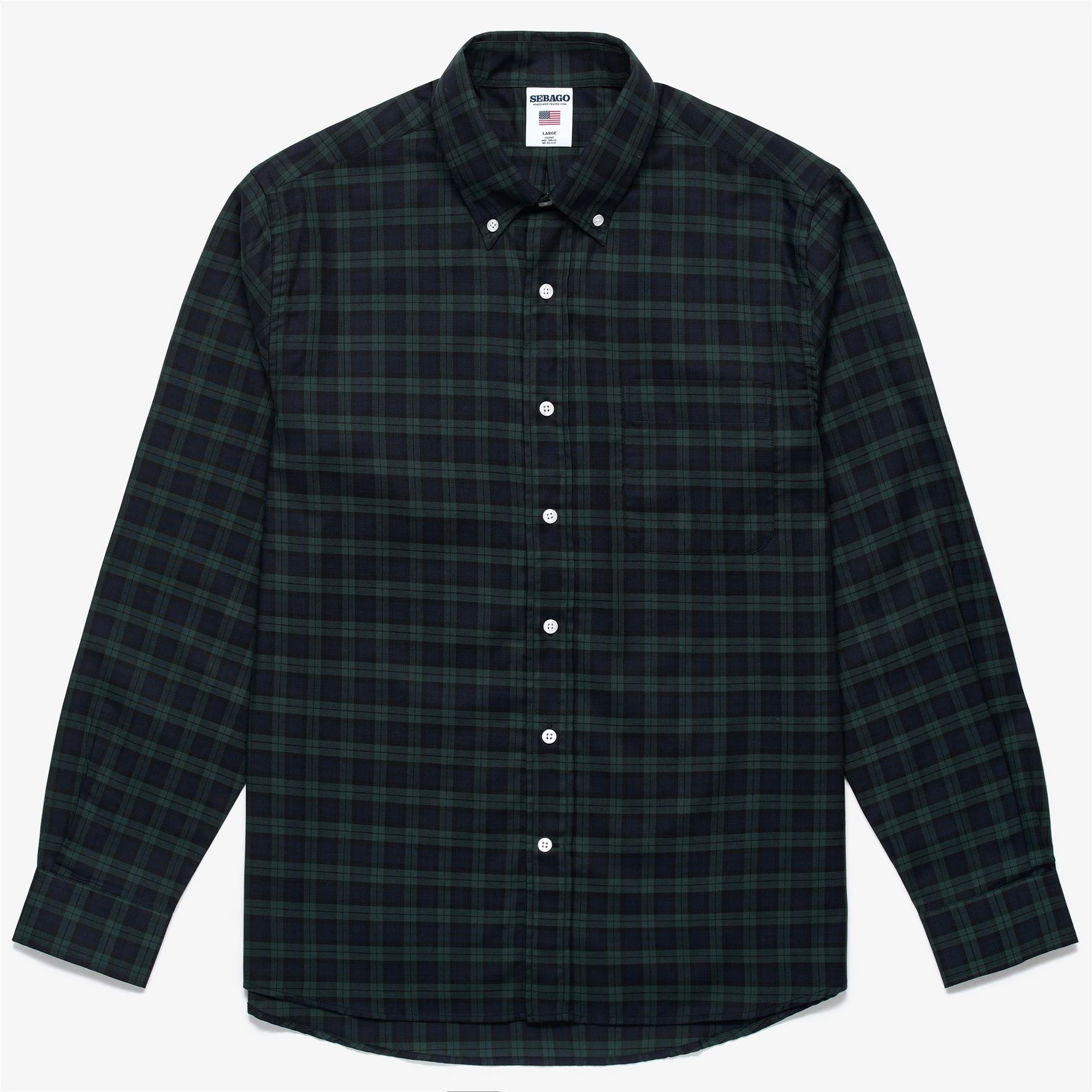 Camicie Sebago Uomo Grigio CORINTH